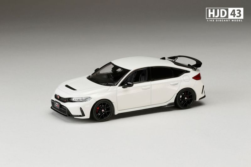1:43 Hobby Japan - Honda Civic Type R (FL5) Racing Black Package, championship white 1:43 Hobby Japan - Honda Civic Type R (FL5) Racing Black Package, championship white
