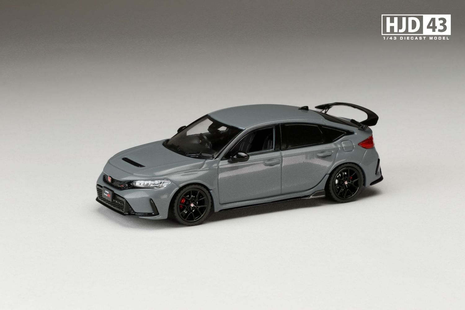 1:43 Hobby Japan - Honda Civic Type R (FL5) Racing Black Package, sonic gray pearl