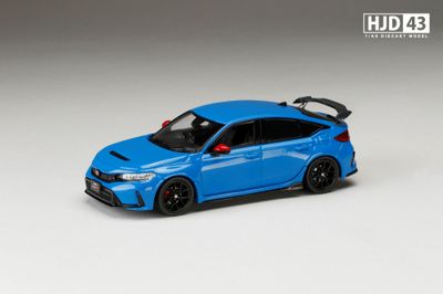 1:43 Hobby Japan - Honda Civic Type R (FL5) Racing Black Package with Genuine Optional Parts, racing blue pearl 1:43 Hobby Japan - Honda Civic Type R (FL5) Racing Black Package with Genuine Optional Parts, racing blue pearl