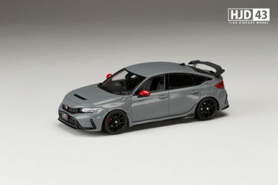 1:43 Hobby Japan - Honda Civic Type R (FL5) Racing Black Package with Genuine Optional Parts, sonic gray pearl 1:43 Hobby Japan - Honda Civic Type R (FL5) Racing Black Package with Genuine Optional Parts, sonic gray pearl