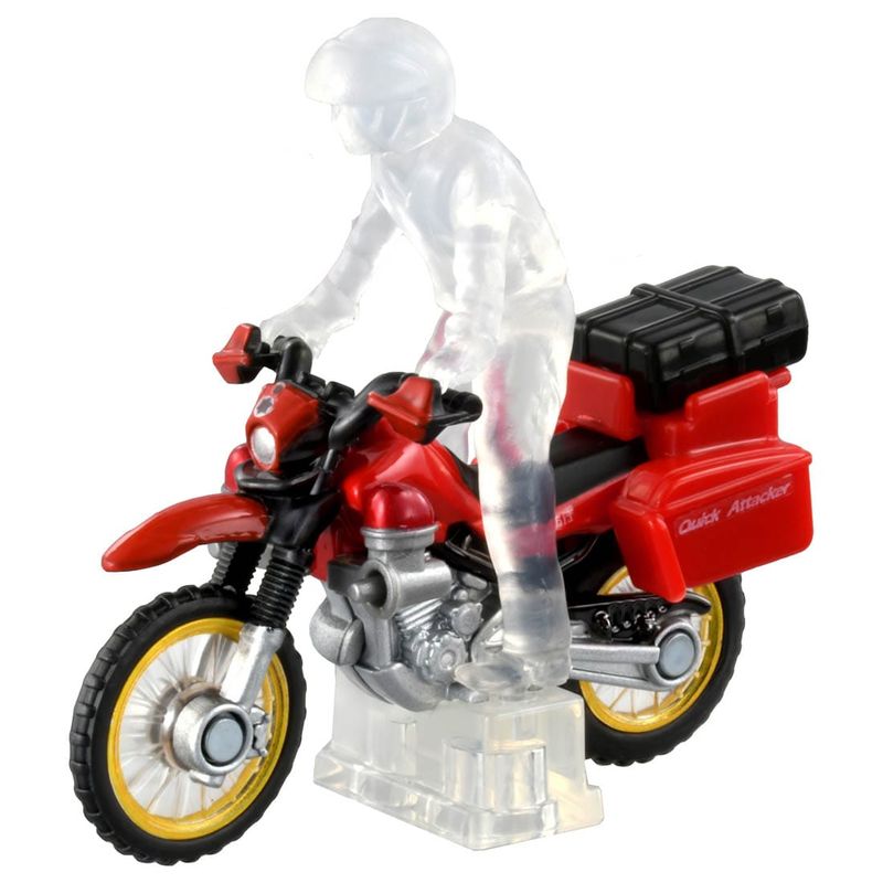 1:32 Tomica - Quick Attacka Fire Activities Motorcycle *Takara Tomy*, red 1:32 Tomica - Quick Attacka Fire Activities Motorcycle *Takara Tomy*, red