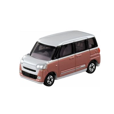 1:57 Tomica - Daihatsu Move Canvas *Takara Tomy*, white/roze 1:57 Tomica - Daihatsu Move Canvas *Takara Tomy*, white/roze