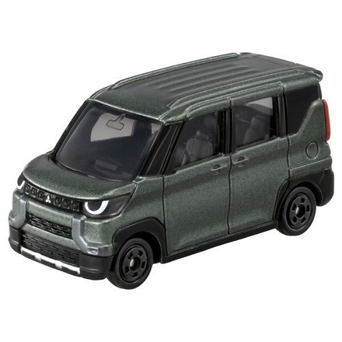 1:57 Tomica - Mitsubishi Delica Mini *Takara Tomy*, green-grey 1:57 Tomica - Mitsubishi Delica Mini *Takara Tomy*, green-grey