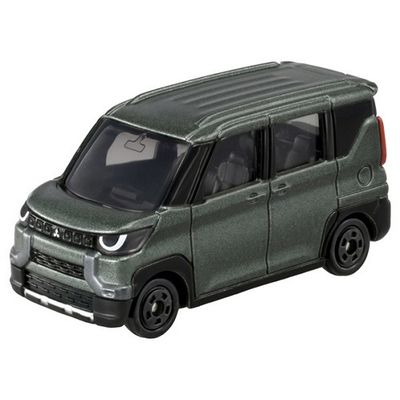 1:57 Tomica - Mitsubishi Delica Mini *Takara Tomy*, green-grey 1:57 Tomica - Mitsubishi Delica Mini *Takara Tomy*, green-grey
