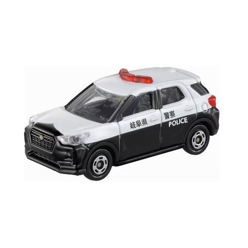 1:61 Tomica - Daihatsu Rocky Patrol Car *Takara Tomy*, black/white 1:61 Tomica - Daihatsu Rocky Patrol Car *Takara Tomy*, black/white