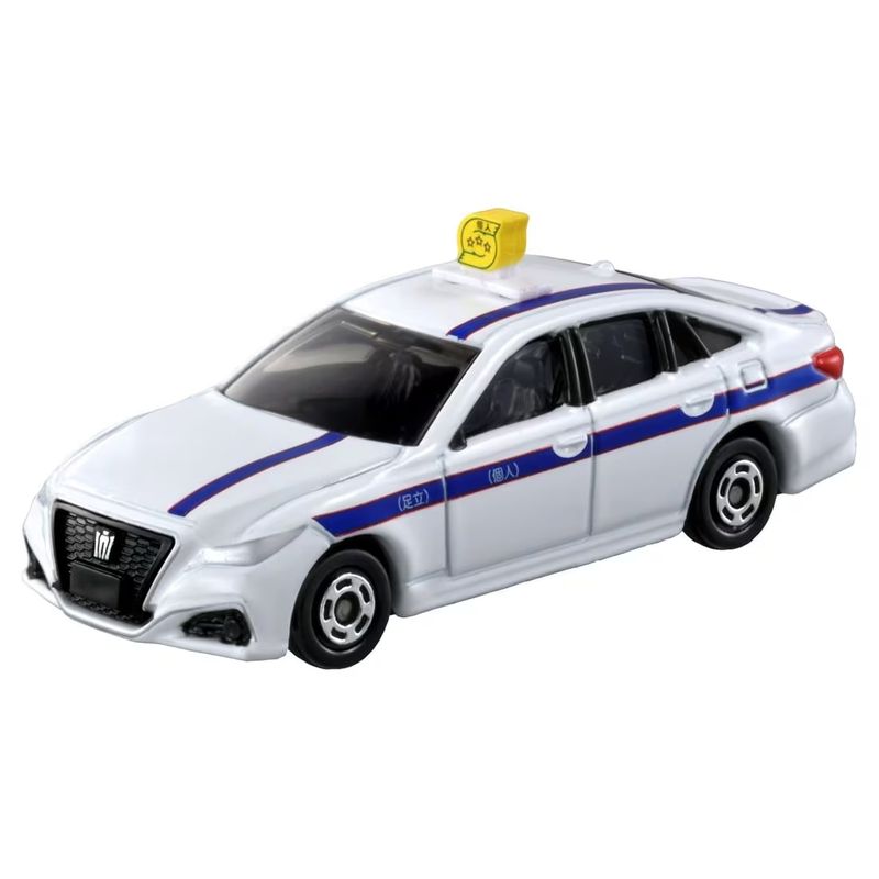 1:66 Tomica - Crown Personal Taxi *Takara Tomy*, white/blue 1:66 Tomica - Crown Personal Taxi *Takara Tomy*, white/blue