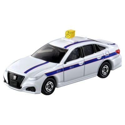 1:66 Tomica - Crown Personal Taxi *Takara Tomy*, white/blue 1:66 Tomica - Crown Personal Taxi *Takara Tomy*, white/blue
