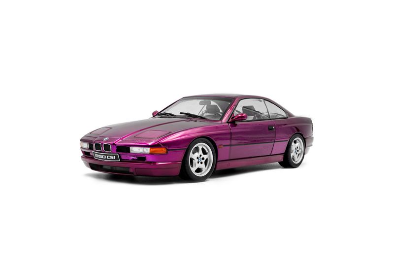 1:18 Solido - 1992 BMW 8-Series CSi (E31) Coupe Purple 1:18 Solido - 1992 BMW 8-Series CSi (E31) Coupe Purple