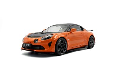 1:18 Solido - 2024 Renault Alpine Radicale Coupe Orange Black 1:18 Solido - 2024 Renault Alpine Radicale Coupe Orange Black