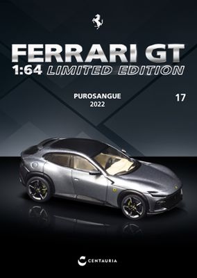 1:64 Centauria (Ixo) - Ferrari Purosangue SUV 2022 Grigio Silverstone Metallic *Mit Vitrine* 1:64 Centauria (Ixo) - Ferrari Purosangue SUV 2022 Grigio Silverstone Metallic *Mit Vitrine*