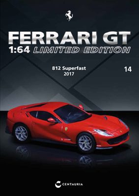 1:64 Centauria (Ixo) - Ferrari 812 Spuerfast 2017 Rosso Corsa Red *Mit Vitrine* 1:64 Centauria (Ixo) - Ferrari 812 Spuerfast 2017 Rosso Corsa Red *Mit Vitrine*