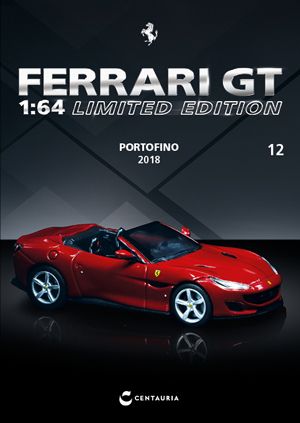 1:64 Centauria (Ixo) - Ferrari Portofino Cabrio 2018 Rosso Mugello Red *Mit Vitrine* 1:64 Centauria (Ixo) - Ferrari Portofino Cabrio 2018 Rosso Mugello Red *Mit Vitrine*