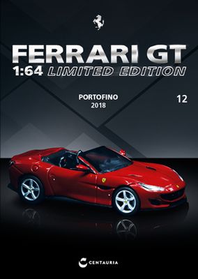 1:64 Centauria (Ixo) - Ferrari Portofino Cabrio 2018 Rosso Mugello Red *Mit Vitrine* 1:64 Centauria (Ixo) - Ferrari Portofino Cabrio 2018 Rosso Mugello Red *Mit Vitrine*