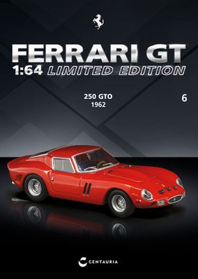 1:64 Centauria (Ixo) - Ferrari 250 GTO 1962 red *Mit Vitrine* 1:64 Centauria (Ixo) - Ferrari 250 GTO 1962 red *Mit Vitrine*