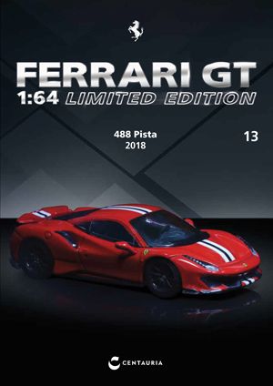 1:64 Centauria (Ixo) - Ferrari 488 Pista 2018 Rosso Corsa Red *Mit Vitrine* 1:64 Centauria (Ixo) - Ferrari 488 Pista 2018 Rosso Corsa Red *Mit Vitrine*