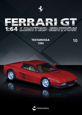 1:64 Centauria (Ixo) - Ferrari Testarossa 1984 Rosso Red *Mit Vitrine* 1:64 Centauria (Ixo) - Ferrari Testarossa 1984 Rosso Red *Mit Vitrine*
