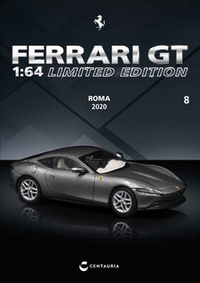 1:64 Centauria (Ixo) - Ferrari Roma 2020 Grigio Medio Metallic *Mit Vitrine* 1:64 Centauria (Ixo) - Ferrari Roma 2020 Grigio Medio Metallic *Mit Vitrine*