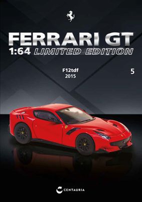 1:64 Centauria (Ixo) - Ferrari F12 TDF 2015 Rosso Corsa Red *Mit Vitrine* 1:64 Centauria (Ixo) - Ferrari F12 TDF 2015 Rosso Corsa Red *Mit Vitrine*