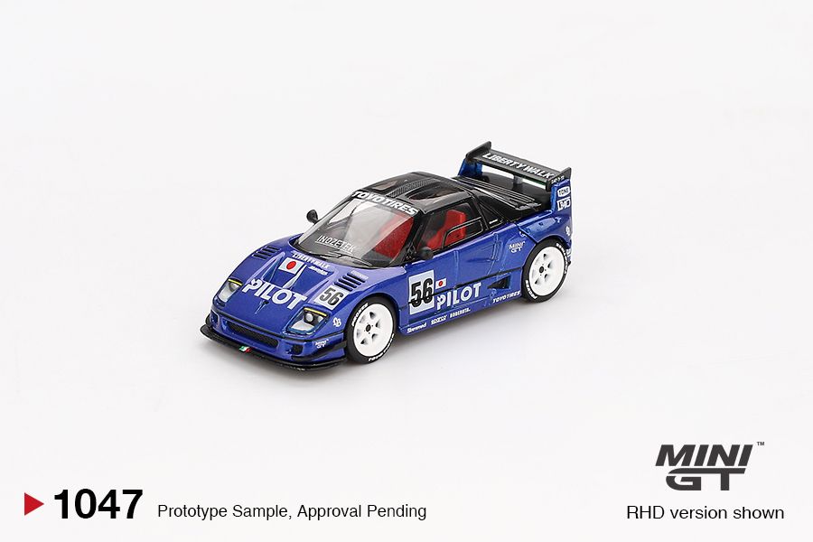 1:64 Mini GT - 2024 Mazda AZ-1 Liberty Walk LB40 *Pilot*, blue