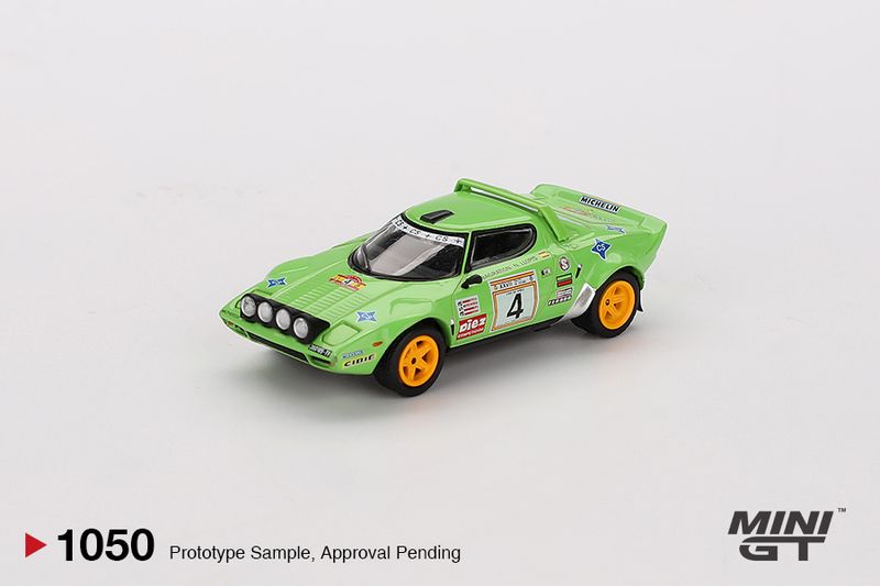 1:64 Mini GT - 1979 Lancia Stratos HF #4 Spanish Rally Champion 1:64 Mini GT - 1979 Lancia Stratos HF #4 Spanish Rally Champion