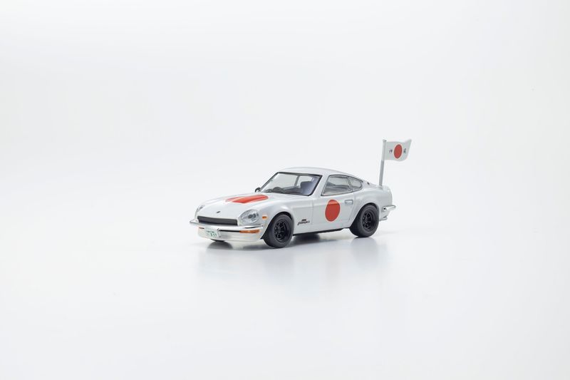 1:64 Kyosho - 1972 Nissan Fairlady Z 432R White *The Circuit Wolf* 1:64 Kyosho - 1972 Nissan Fairlady Z 432R White *The Circuit Wolf*