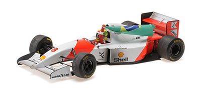 1:18 Minichamps - MCLAREN FORD MP4/8 – AYRTON SENNA – WINNER AUSTRALIAN GP 1993 WITH FLAG – DIRTY VERSION 1:18 Minichamps - MCLAREN FORD MP4/8 – AYRTON SENNA – WINNER AUSTRALIAN GP 1993 WITH FLAG – DIRTY VERSION