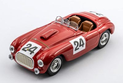1:43 Art Model - Ferrari 195S Spider 2.3l V12 Team Luigi Chinetti #24 24h le Mans 1950 L. Chinetti - P. Louis Dreyfus 1:43 Art Model - Ferrari 195S Spider 2.3l V12 Team Luigi Chinetti #24 24h le Mans 1950 L. Chinetti - P. Louis Dreyfus