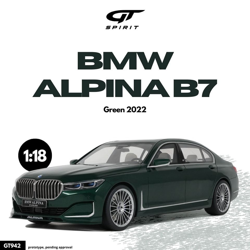 1:18 GT Spirit - 2022 BMW Alpina B7 Grün