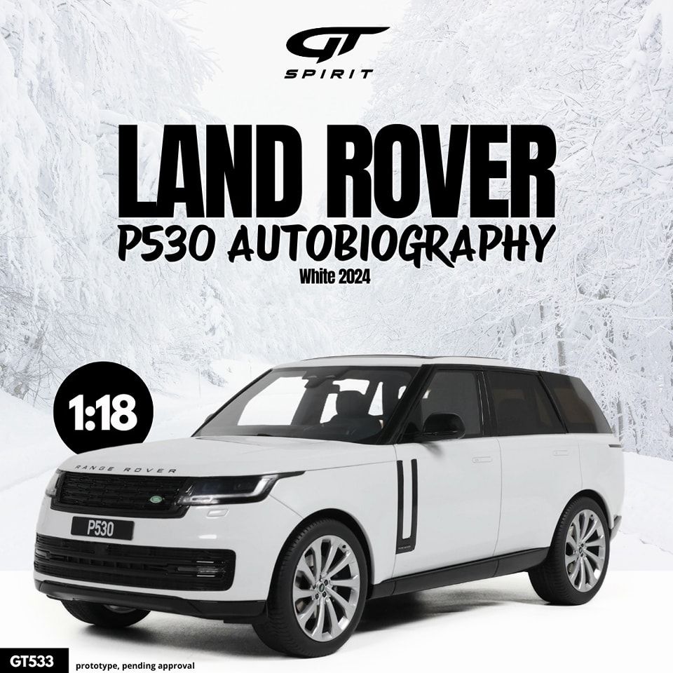 1:18 GT Spirit - 2024 Range Rover P530 Autobiography White