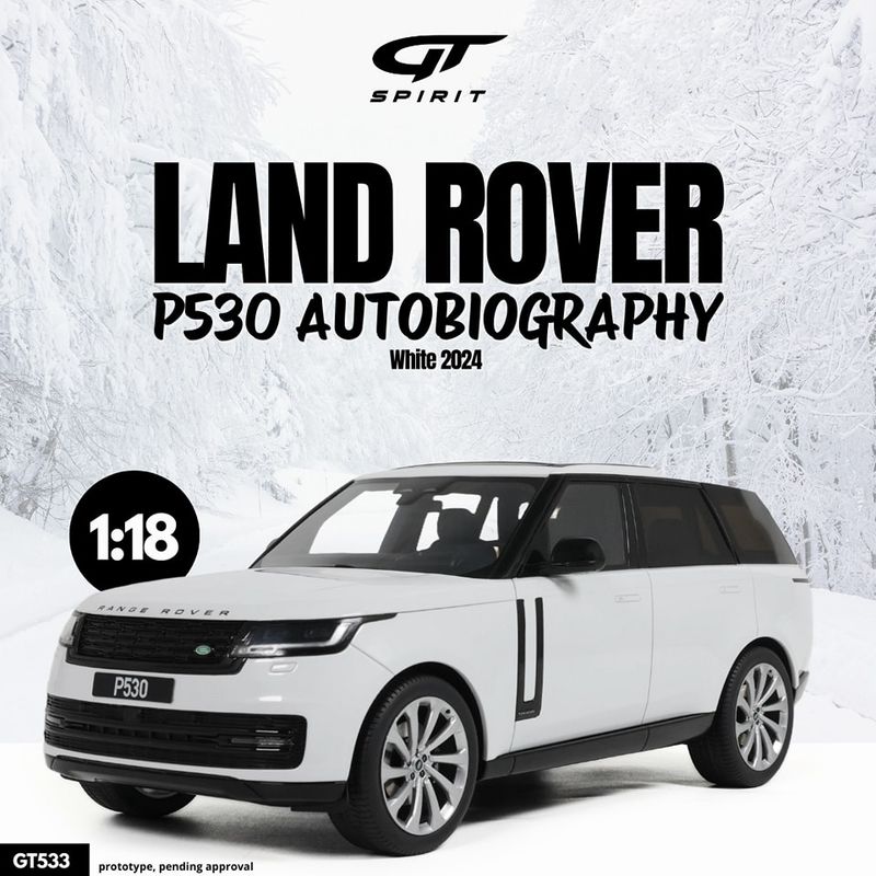1:18 GT Spirit - 2024 Range Rover P530 Autobiography White 1:18 GT Spirit - 2024 Range Rover P530 Autobiography White