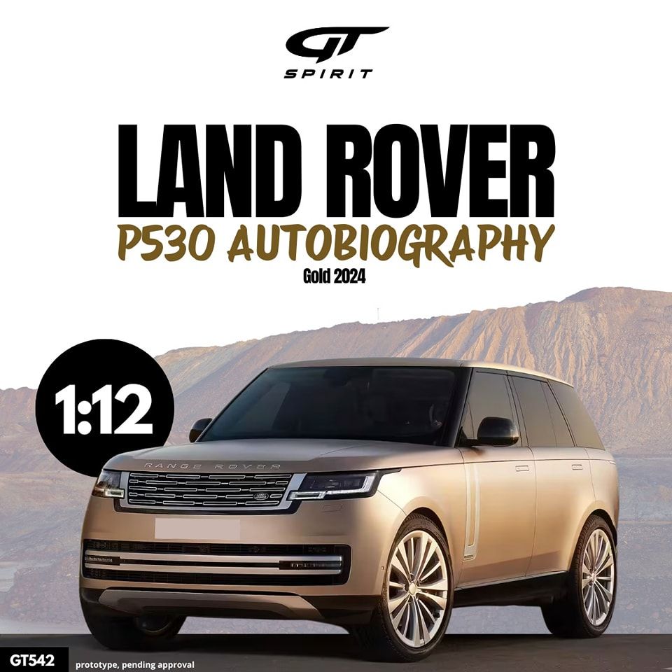 1:12 GT Spirit - 2024 Range Rover P530 Autobiography Gold