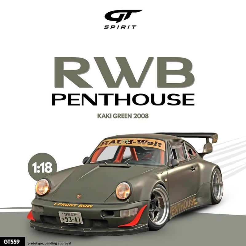 1:18 GT Spirit - 2008 Porsche RWB Penthouse 1:18 GT Spirit - 2008 Porsche RWB Penthouse