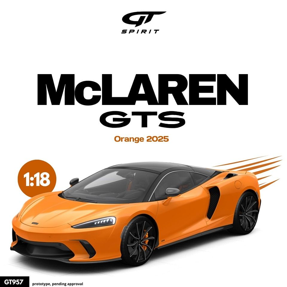 1:18 GT Spirit - 2025 McLaren GTS Orange