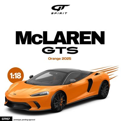 1:18 GT Spirit - 2025 McLaren GTS Orange 1:18 GT Spirit - 2025 McLaren GTS Orange