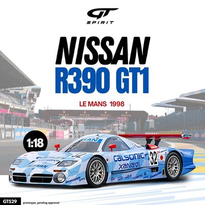 1:18 GT Spirit - Nissan R390 GT1 #32 24h Le mans 1998 1:18 GT Spirit - Nissan R390 GT1 #32 24h Le mans 1998
