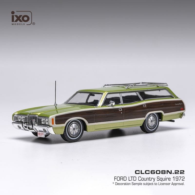 1:43 Ixo - Ford LTD Country Squire, hellgrün, 1972 1:43 Ixo - Ford LTD Country Squire, hellgrün, 1972
