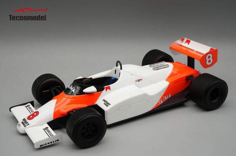 1:18 Tecnomodel - Mclaren MP4/1C 1983 USA GP Driver: Niki Lauda Car #8 1:18 Tecnomodel - Mclaren MP4/1C 1983 USA GP Driver: Niki Lauda Car #8