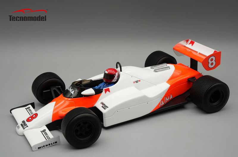 1:18 Tecnomodel - Mclaren MP4/1C 1983 Momaco GP Driver: Niki Lauda Raining Tyres Car #8 *With Driver Figure* 1:18 Tecnomodel - Mclaren MP4/1C 1983 Momaco GP Driver: Niki Lauda Raining Tyres Car #8 *With Driver Figure*