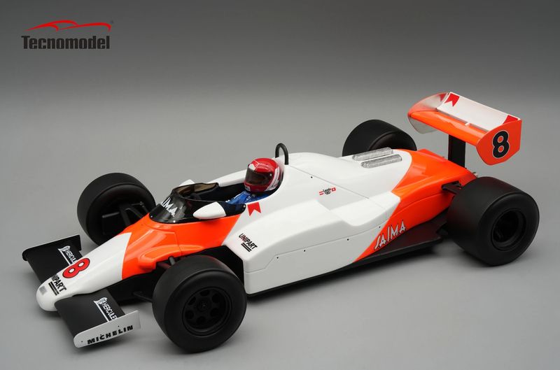 1:18 Tecnomodel - Mclaren MP4/1C 1983 USA GP Driver: Niki Lauda Car #8 *With Driver Figure* 1:18 Tecnomodel - Mclaren MP4/1C 1983 USA GP Driver: Niki Lauda Car #8 *With Driver Figure*