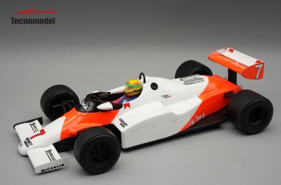 1:18 Tecnomodel - Mclaren MP4/1C 1983 Silverstone Test Driver: Ayrton Senna Car #7 *With Driver Figure* 1:18 Tecnomodel - Mclaren MP4/1C 1983 Silverstone Test Driver: Ayrton Senna Car #7 *With Driver Figure*