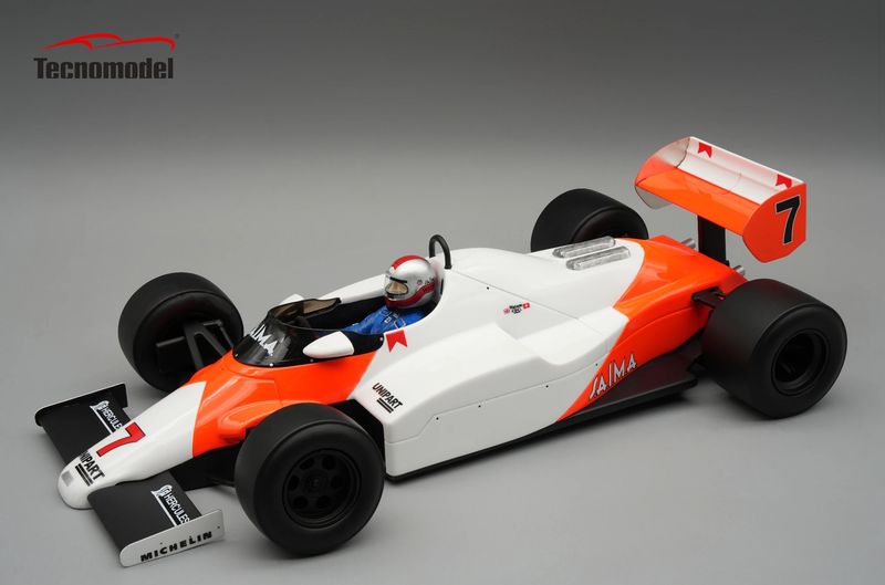 1:18 Tecnomodel - Mclaren MP4/1C 1983 Winner USA GP Driver: John Watson Car #7 *With Driver Figure* 1:18 Tecnomodel - Mclaren MP4/1C 1983 Winner USA GP Driver: John Watson Car #7 *With Driver Figure*