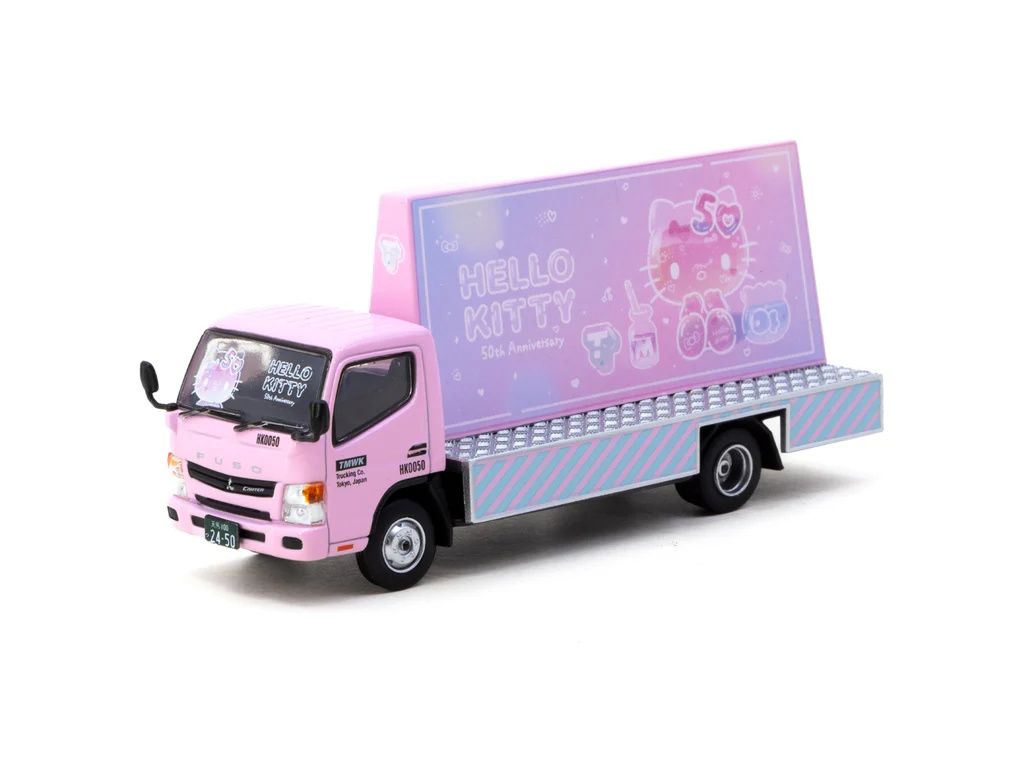 1:64 Tarmac - Mitsubishi Fuso Canter Hello Kitty Billboard