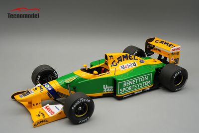 1:18 Tecnomodel - Benetton F1 B192 Ford #20 Silvertsone Test Car Season 1992 P. McCarthy 1:18 Tecnomodel - Benetton F1 B192 Ford #20 Silvertsone Test Car Season 1992 P. McCarthy