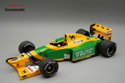 1:18 Tecnomodel - Benetton F1 B192 Ford #20 British GP 1992 M. Brundle 1:18 Tecnomodel - Benetton F1 B192 Ford #20 British GP 1992 M. Brundle