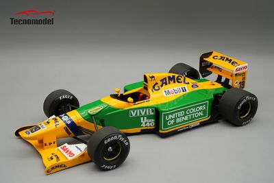 1:18 Tecnomodel - Benetton F1 B192 Ford #19 Winner Belgium SPA GP 1992 M. Schumacher 1:18 Tecnomodel - Benetton F1 B192 Ford #19 Winner Belgium SPA GP 1992 M. Schumacher