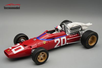 1:18 Tecnomodel - Ferrari F1 312 F1-67 #20 Dutch GP 1967 C. Amon *With Driver Figure* 1:18 Tecnomodel - Ferrari F1 312 F1-67 #20 Dutch GP 1967 C. Amon *With Driver Figure*
