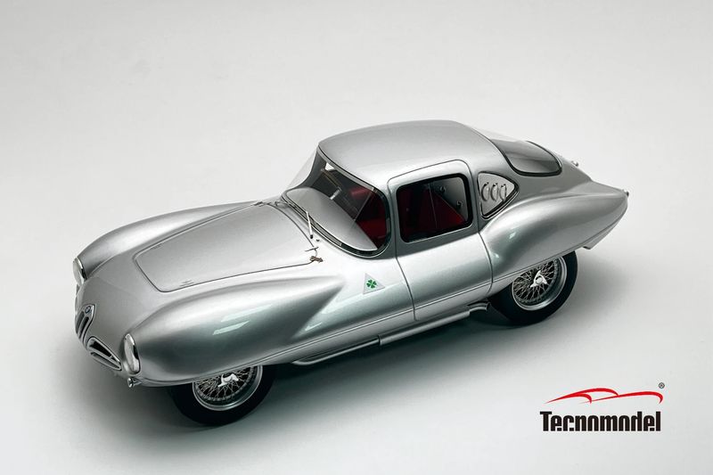 1:18 Tecnomodel - Alfa Romeo C2 Disco Volante Coupe 1973 Silver 1:18 Tecnomodel - Alfa Romeo C2 Disco Volante Coupe 1973 Silver