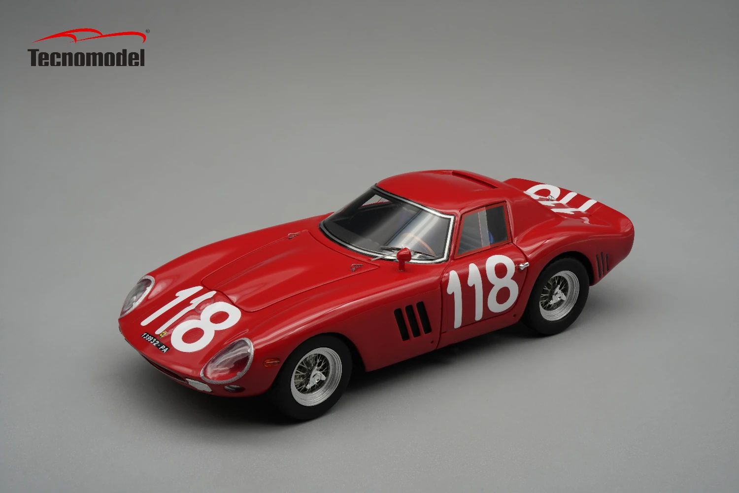 1:43 Tecnomodel - 1965 Ferrari 250 GTO 64 #118 Targa Florio
