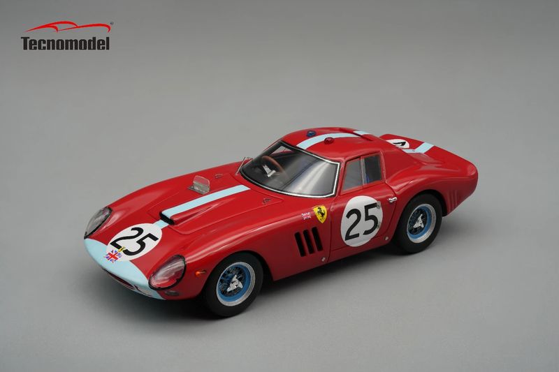 1:43 Tecnomodel - 1964 Ferrari 250 GTO 64 #25 Le Mans 1:43 Tecnomodel - 1964 Ferrari 250 GTO 64 #25 Le Mans