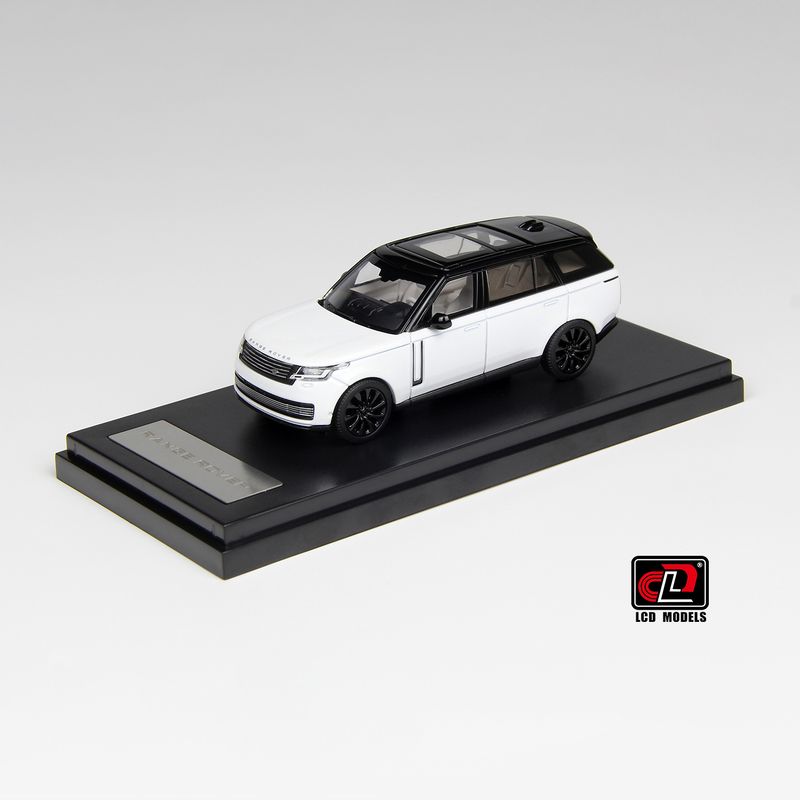 1:64 LCD Models - 2022 Land Rover Range Rover White 1:64 LCD Models - 2022 Land Rover Range Rover White